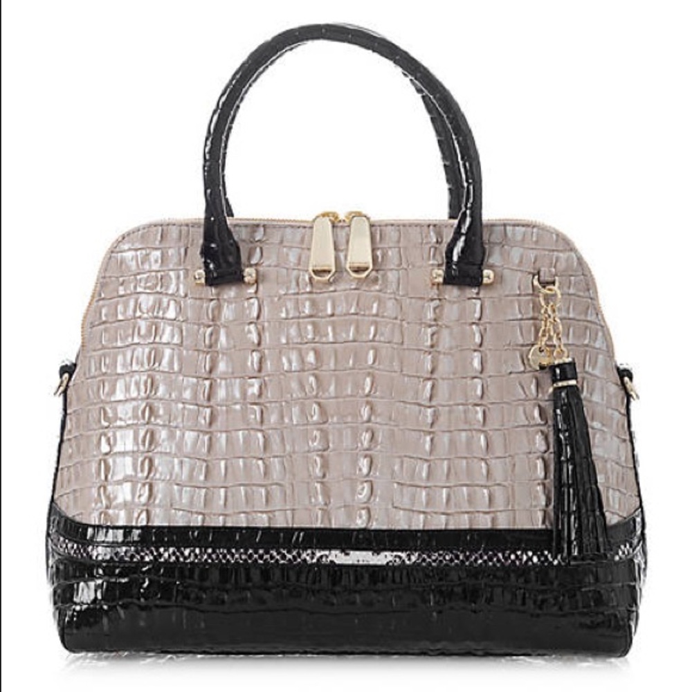 CLOSET CLEAR+ Brahmin Sydney Warm Gray Holzer